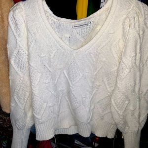 Abercrombie crop sweater